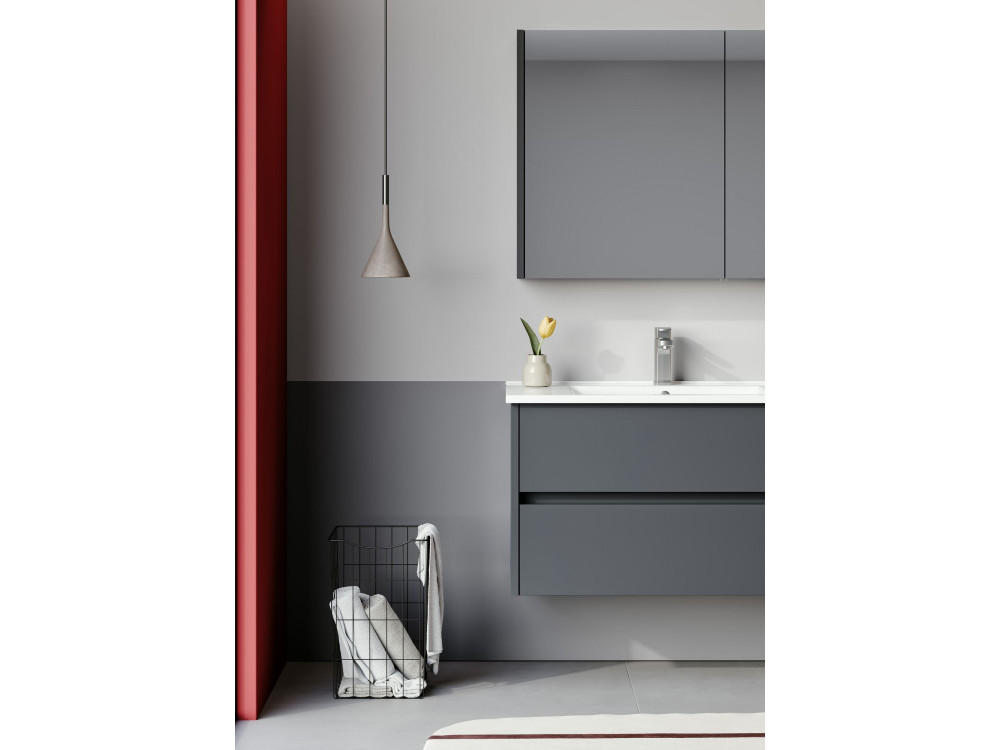 Mueble para lavabo «Arno 85» - 85 x 45 x 52 cm - Antracita