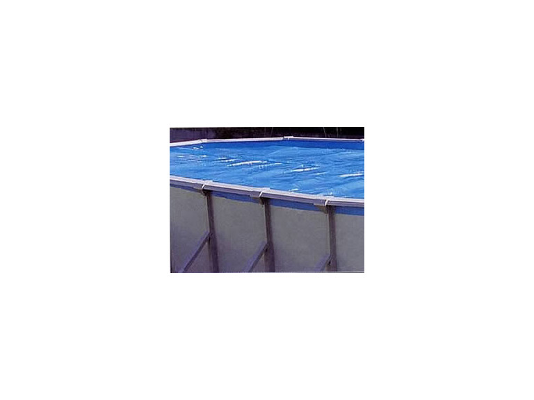 Verano - Cubierta de burbujas para piscina ovalada - 300 micras -  7.60 x 4.60 m