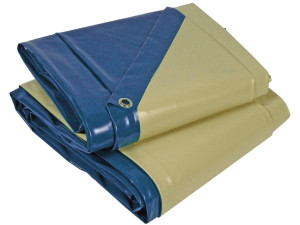 Cubierta de piscina de invierno Verona - 280 gr/m² - Azul