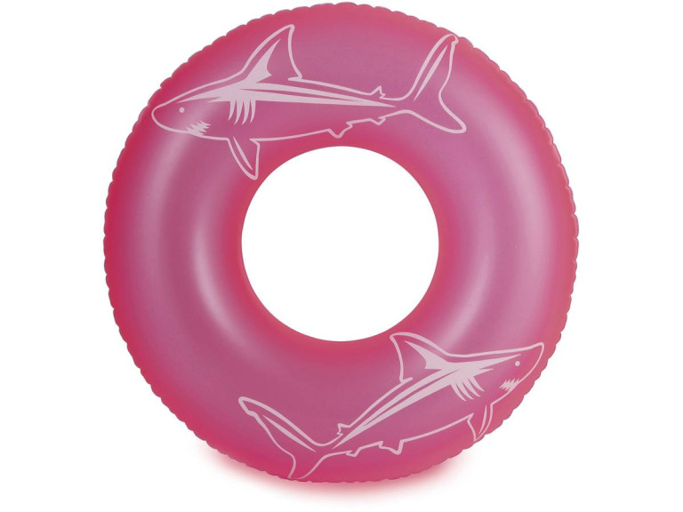 Boya hinchable "Tubo de neón" - 26,67 x 17,15 x 23,50 cm - Rosa