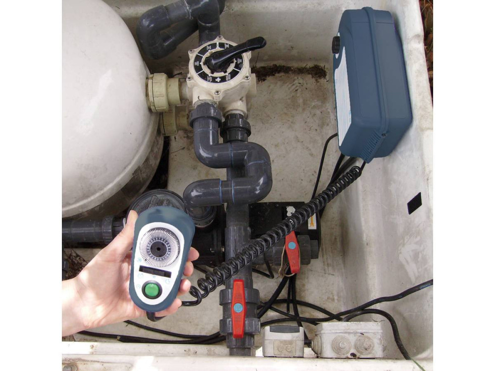 Caja eléctrica de filtración para sala técnica subterránea - 1 proyector de 100 VA