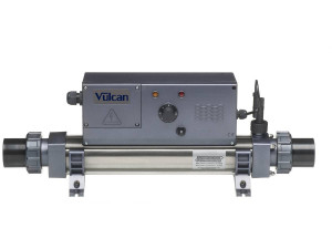 Calefactor eléctrico «Vulcan Analog» - 29 x 24 x 64,5 cm - 6 kW Trifásico - Gris