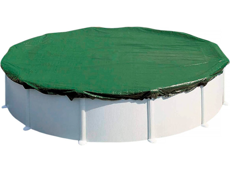Cubierta de invierno para piscinas ovaladas – 7,30 x 3,75 m – Verde
