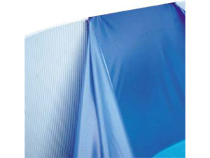 Revestimiento liso para piscina ovalada de 8,00 x 4,70 x 1,32 m - 40/100