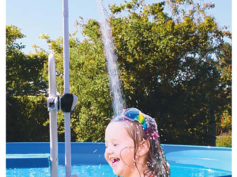 Ducha para piscina sobre suelo "Niagara"