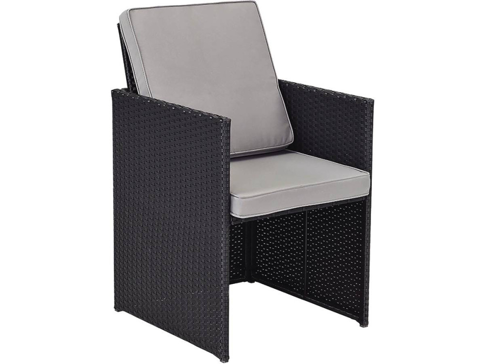 Lote de 2 sillones Chicago -"Atlanta" -Nero