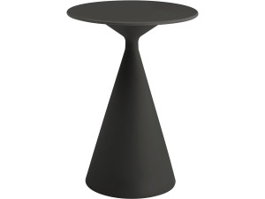 Mesa bistro de jardín ⌀80 cm "Néora" - Negra