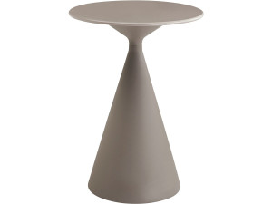 Mesa bistro de jardín ⌀80 cm "Néora" - Topo