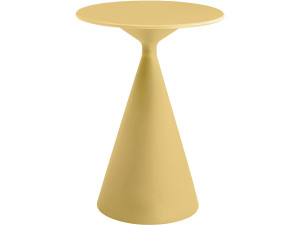Mesa bistro de jardín ⌀80 cm "Néora" - Amarillo