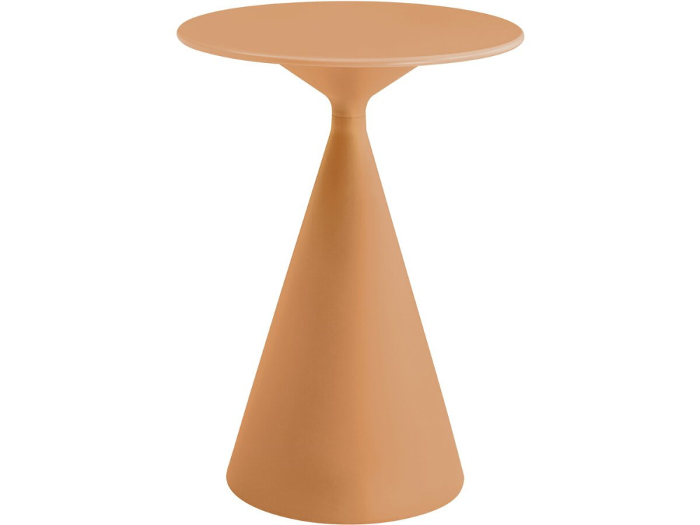 Mesa bistro de jardín ⌀80 cm "Néora" - Naranja