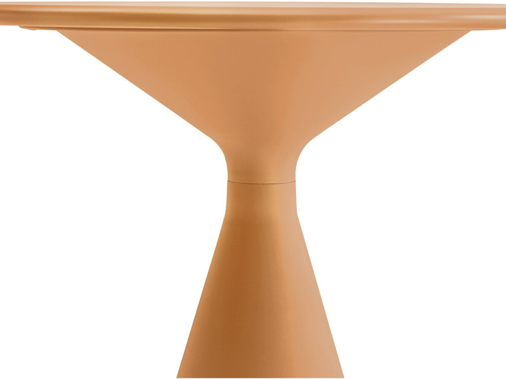 Mesa bistro de jardín ⌀80 cm "Néora" - Naranja