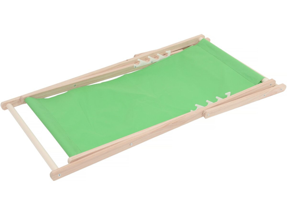 Juego de 2 tumbonas de madera "Chilienne" - Verde