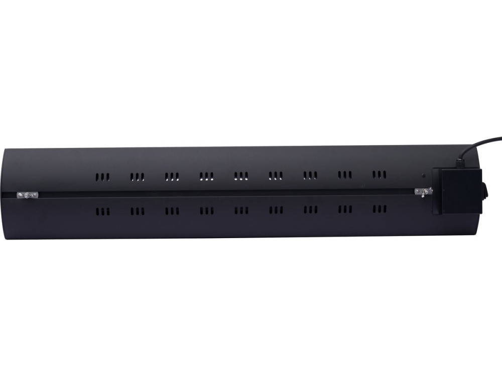 Calefactor eléctrico radiante de fibra de carbono "Bola" - 2000W - Negro
