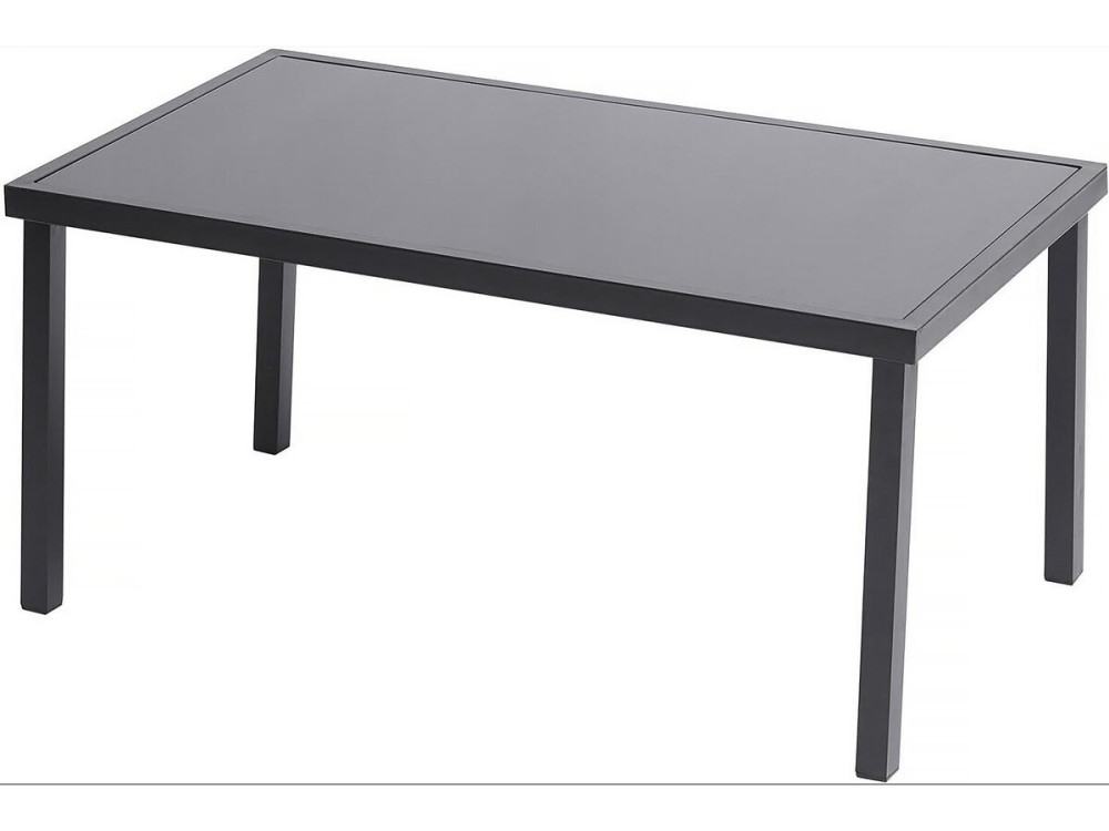 Conjunto de muebles bajos de jardín "Lino" - 4 plazas - Gris