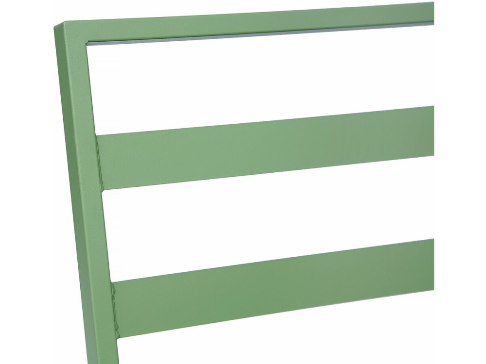 Conjunto de muebles de jardín de metal "Queens" - 4 plazas - Verde