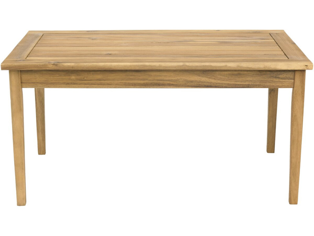 Conjunto de muebles de jardín de madera de acacia con cojines "Presley" - 4 plazas - Beige