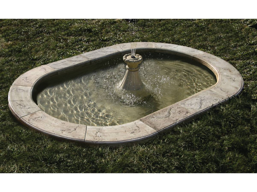 Estanque ovalado "Roman" - 270 x 170 cm