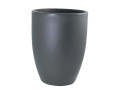 Maceta «Rondo» - Gris topo - Ø 38 cm - Antracita