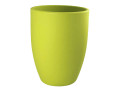 Maceta «Rondo» - Gris topo - Ø 38 cm - Verde oliva