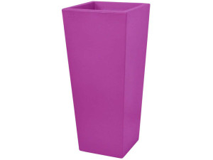 Macetero "Carreo" - 38,5 x 38,5 x h.85 cm - Magenta