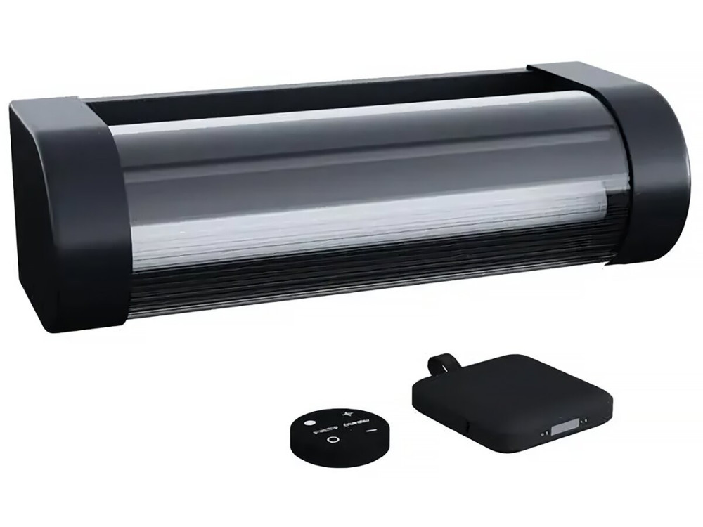 Aplique solar y recargable Booster "Loma" 150 a 900 Lumen - Negro