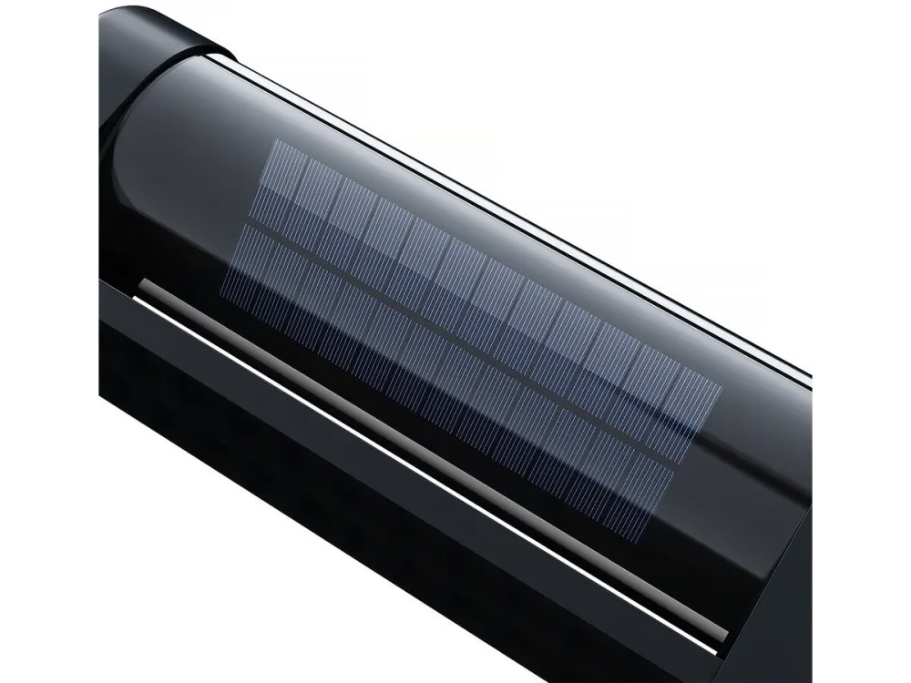 Aplique solar y recargable Booster "Loma" 150 a 900 Lumen - Negro