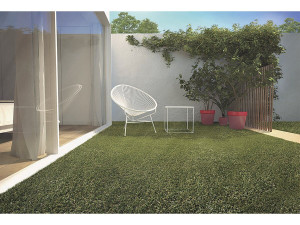 Césped sintético - " Green Essen 20 " - 1 x 4 x 0,02 m - Verde
