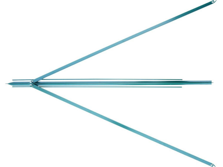 Kit de postes de tensión para malla metálica  de 1,2m
