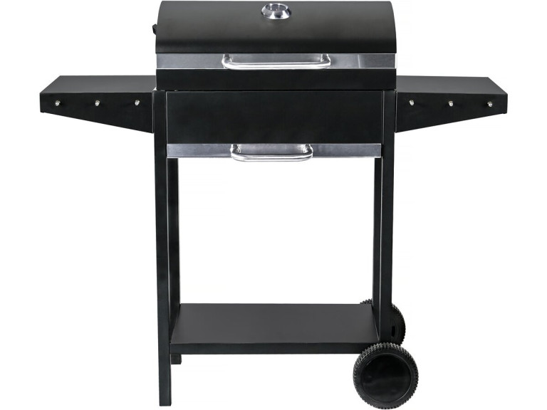 Barbacoa de carbón "Duc" - 119 x 50 x 101 cm - Negro
