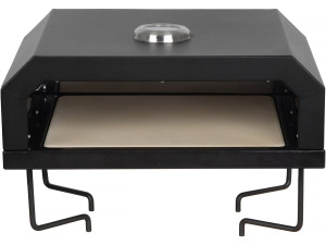 Horno barbacoa para pizza "Pizzello" - 40 x 35 x 28 cm - Negro
