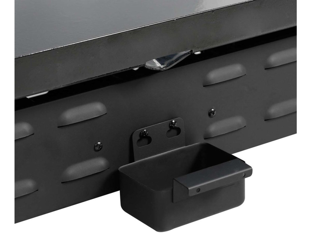Plancha "Presto 4" - 4 quemadores -  9.7kW - Gris