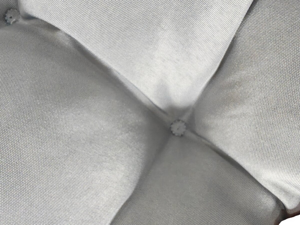 Cojín de tela para sillón de jardín "Romy" - 164 x 52 x 10 cm - Gris claro