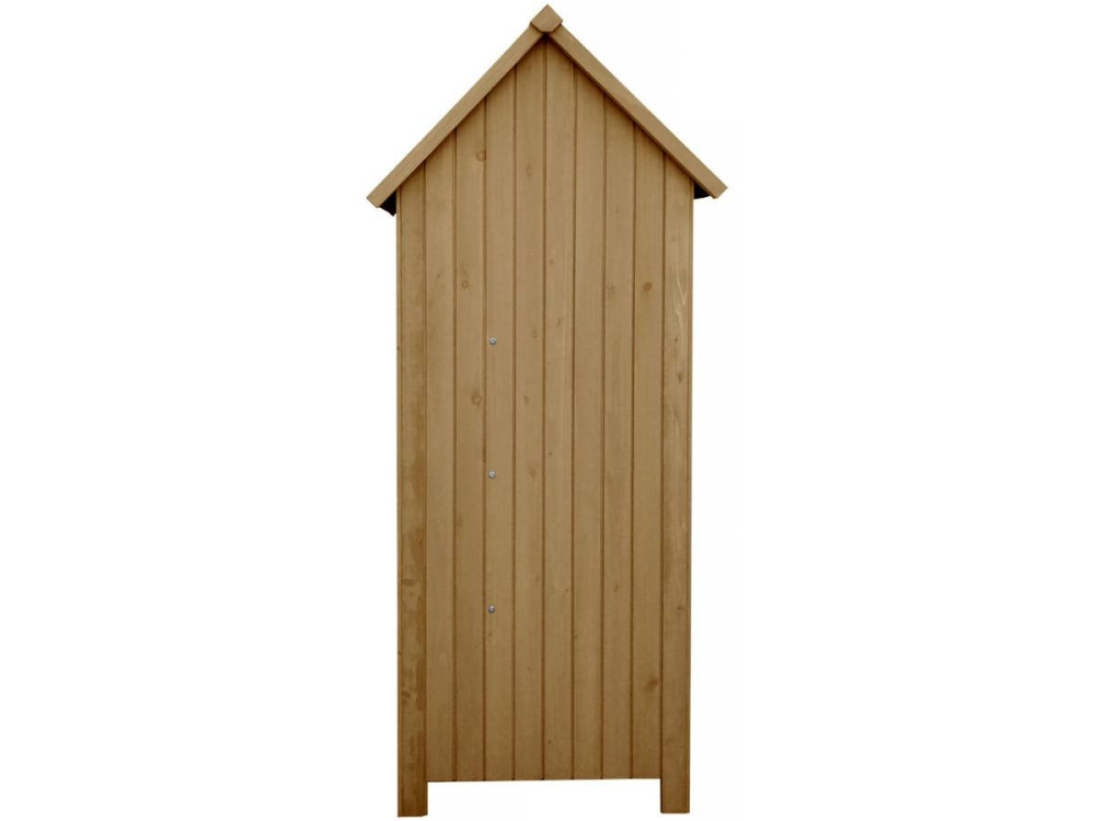 Armario para Jardin " Cabanon" - 77 x 54.5 x 179 cm - Marron