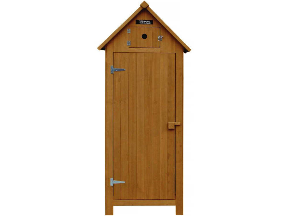 Mueble de jardín "Cabanon" - 77 x 54,5 x 179 cm - Marrón -