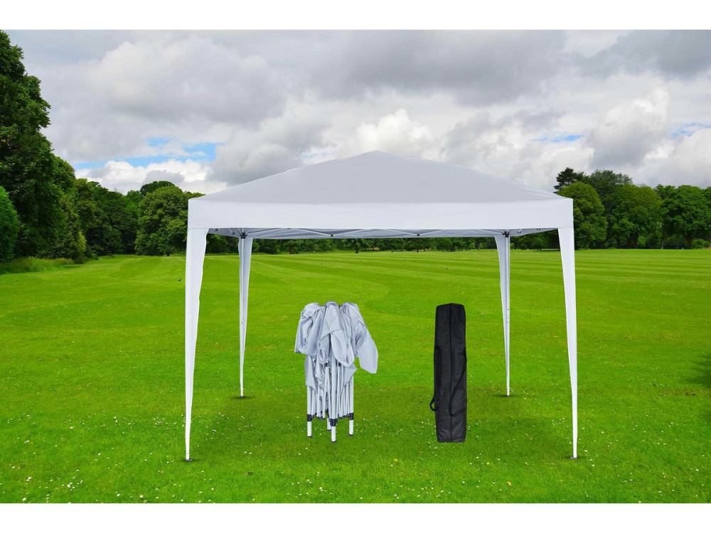 Carpa de jardín "Svetlana 3" - 9 m² - 3 x 3 m - Blanco