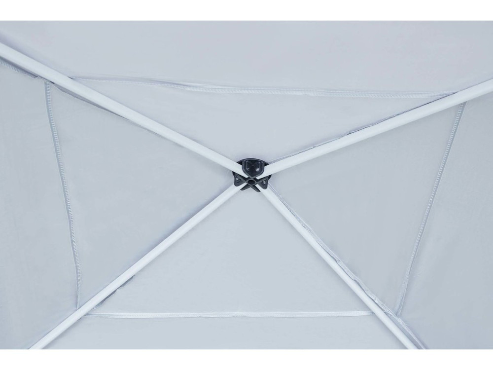 Carpa de jardín "Svetlana 3" - 9 m² - 3 x 3 m - Blanco