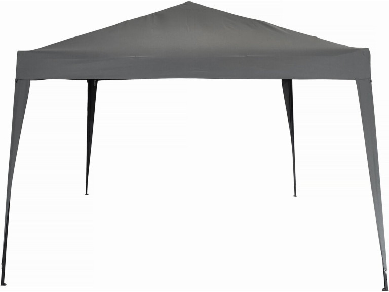 Cenador de jardín plegable Svetlana 3" - 9 m² - 3 x 3 m - Gris