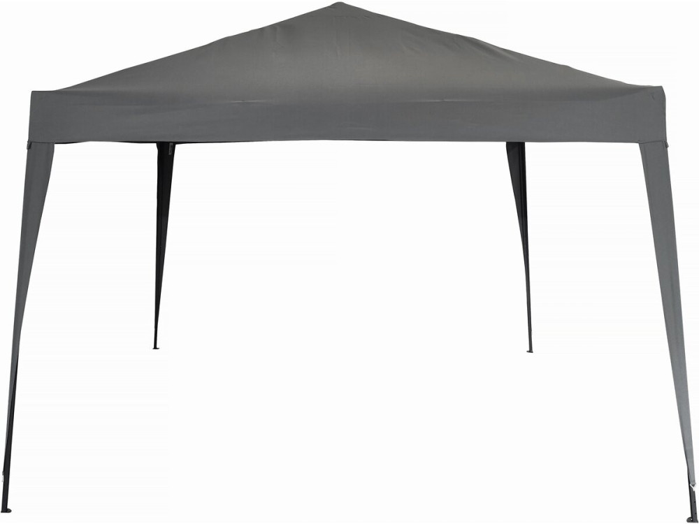 Cenador de jardín plegable Svetlana 3" - 9 m² - 3 x 3 m - Gris