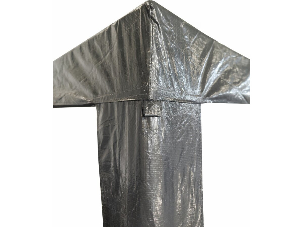 Cenador de jardín Natacha 3" - 3 x 3 m - Gris
