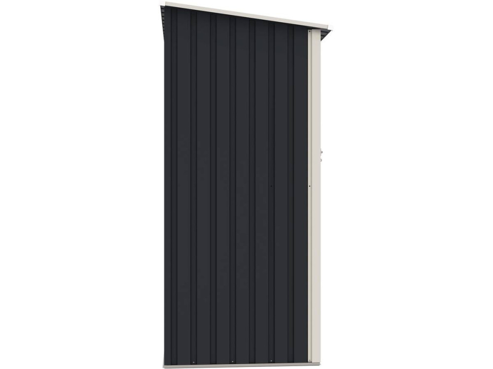 Caseta metálica de jardín "Vega II" - 1,35 m² - Gris