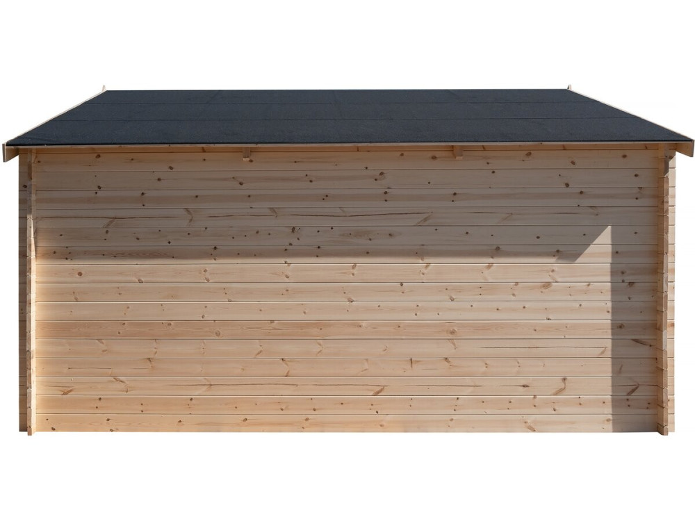 Caseta de jardín de madera "Alex" - 20,20 m² - 4,80 x 4,00 x 2,39 m - 28 mm