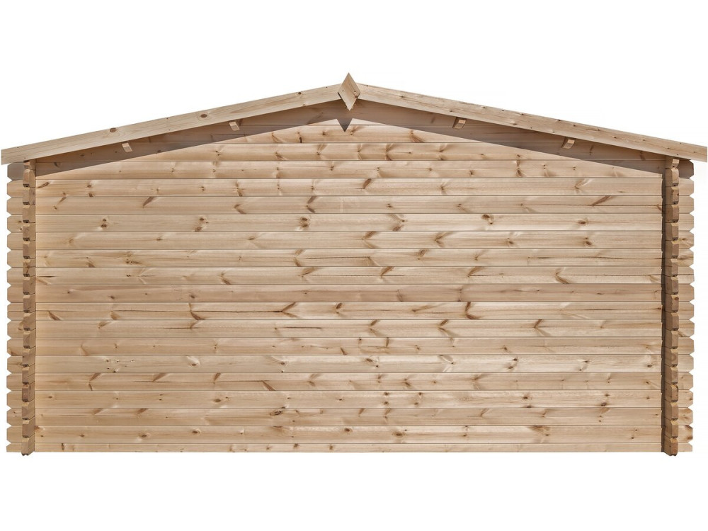 Caseta de jardín de madera "Alex" - 20,20 m² - 4,80 x 4,00 x 2,39 m - 28 mm