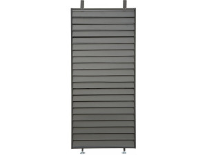 Persiana "Clifford" de acero galvanizado para pérgola bioclimática - 92 x 4 x 208 cm - Gris