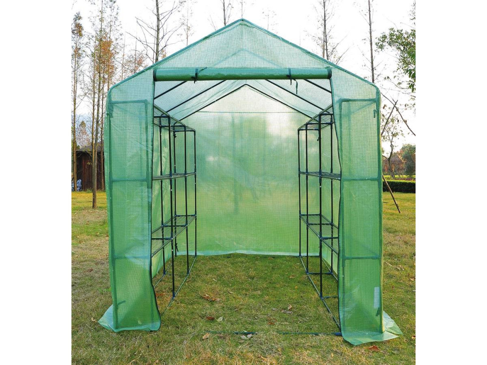 Invernadero para tomates Petunia- 4.4m² - 2.5 x 1.7 x 2.1 m