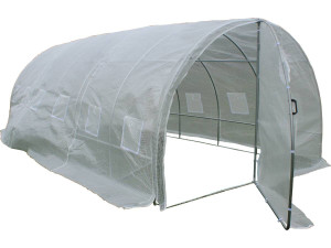 Invernadero con puerta batiente Mimosa - 180 g/m² - 18m² - 6 x 3 x 2 m