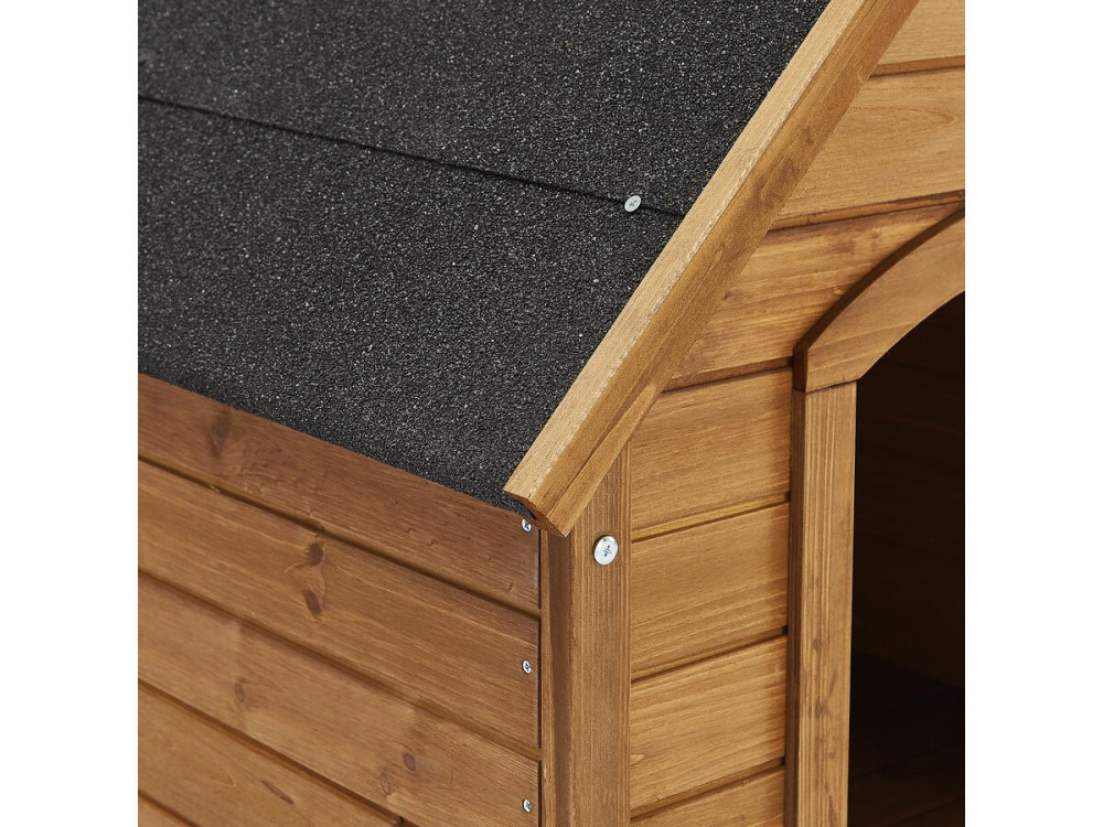 Caseta para perros "Doggy" - 77 x 82 x 88 cm - Beige -