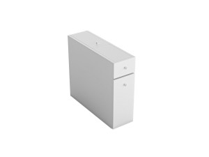 Mueble de baño de madera "Calencia" - 60 x 19 x 55 cm - Blanco