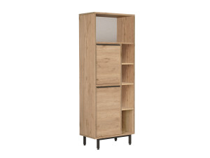 Mueble de baño de madera "ON10C" - 60 x 46 x 161 cm - Marrón
