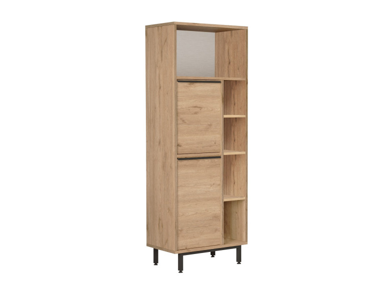 Mueble de baño de madera "ON10C" - 60 x 46 x 161 cm - Marrón