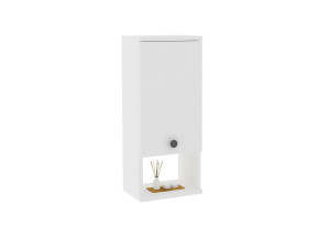 Mueble de baño de madera "Mis" - 30 x 21 x 71 cm - Blanco